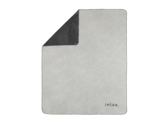 Deka Relax - šedá/barvy stříbra, Konvenční, textil (150/200cm) - PREMIUM LIVING Deka Relax - šedá/barvy stříbra, Konvenční, textil (150/200cm) - PREMIUM LIVING