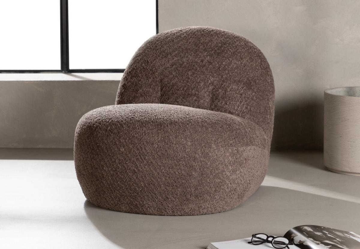 SESSEL Debby Dunkelgrau B: 65cm - Dunkelgrau, Design, Holz/Textil (65/61/87cm) - Best Price