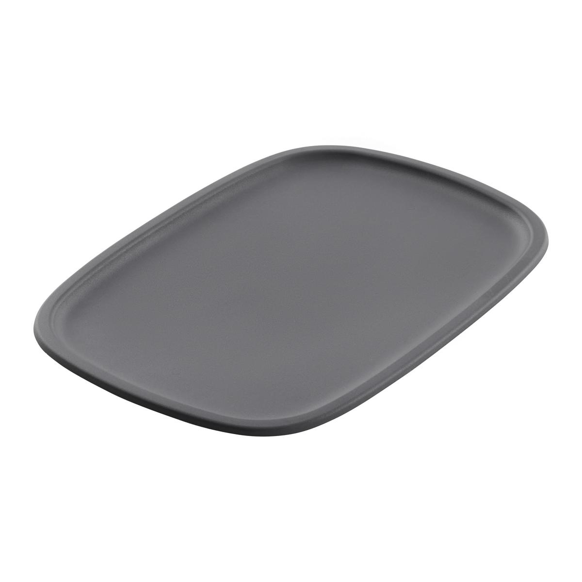 Veko MAJA - CA. 3,5L - čierna, Modern, plast (28/19,5/0,9cm) - Mömax