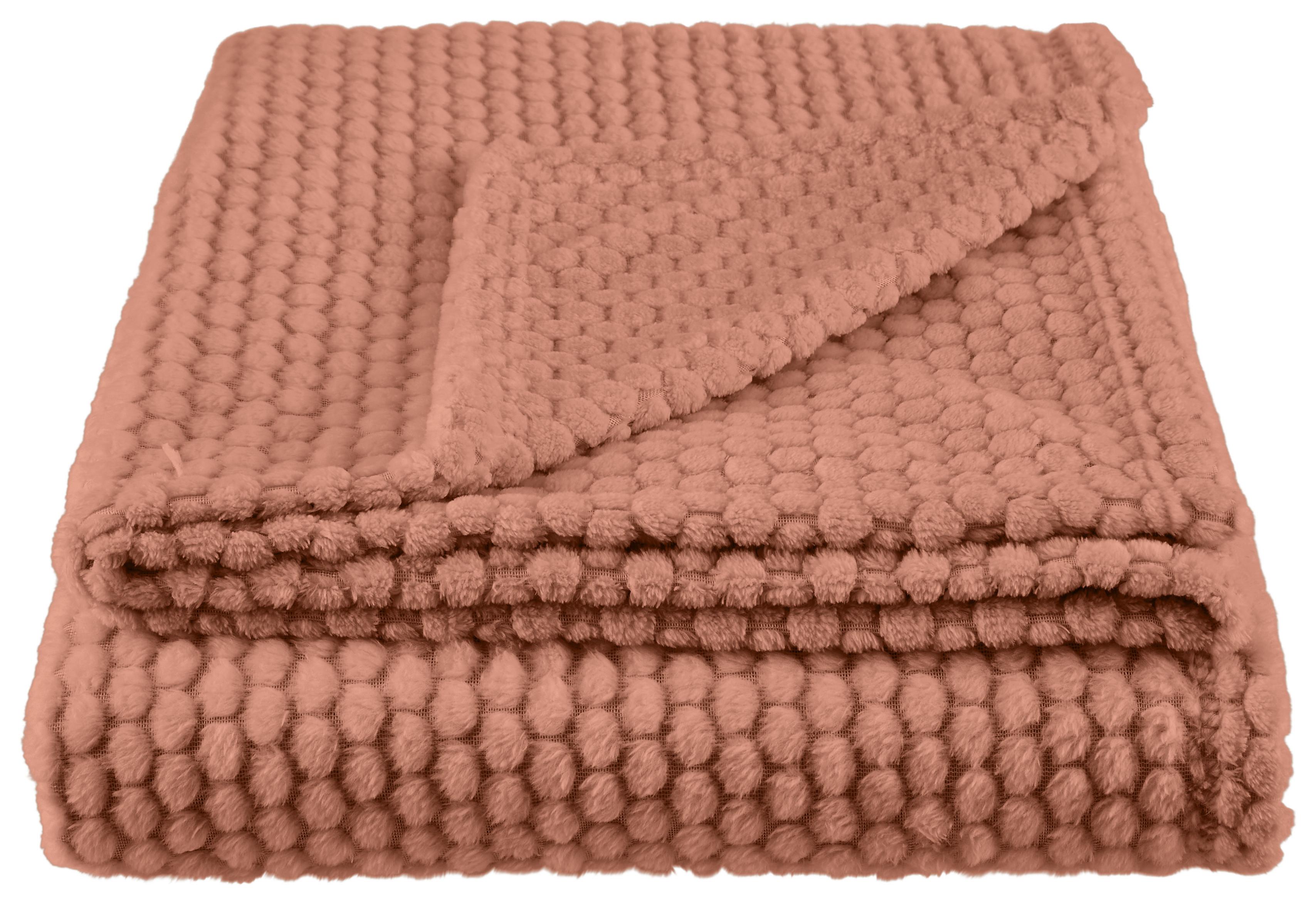 Kuscheldecke Belinda Mokka 130x170 cm