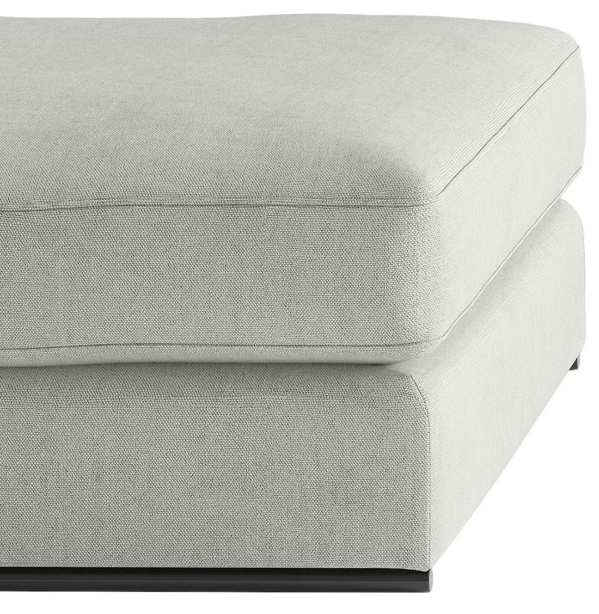 Sitzgarmitur Alberta 2-teilig Grau B: 139 Cm - Schwarz/Grau, Design, Holz/Textil (278/85/103cm) - Livetastic