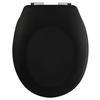 WC-Sitz Neela - Schwarz, KONVENTIONELL, Kunststoff (5,5/38cm) - Spirella