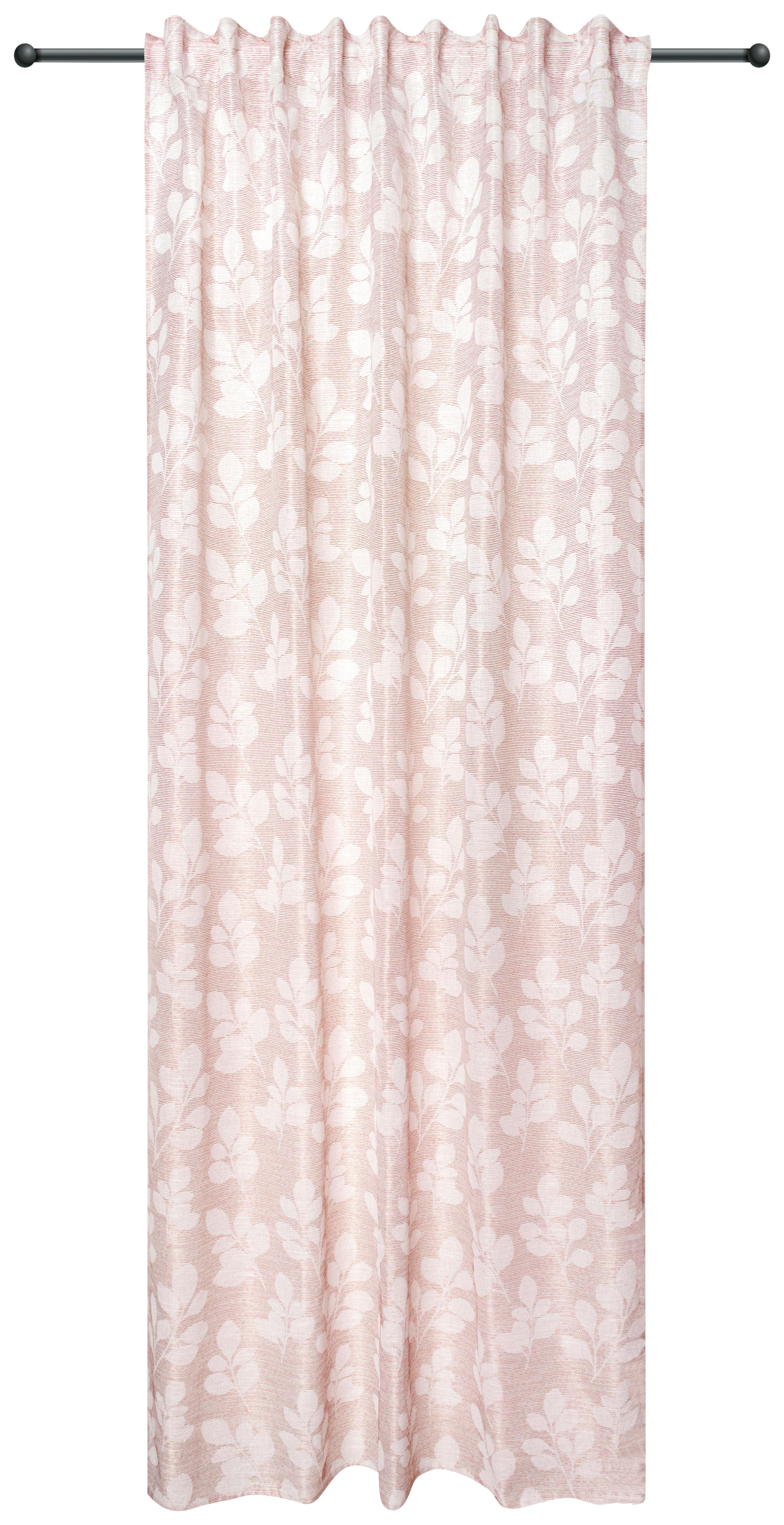 Fertigvorhang Lola - Rostfarben, ROMANTIK / LANDHAUS, Textil (140/245cm) - James Wood