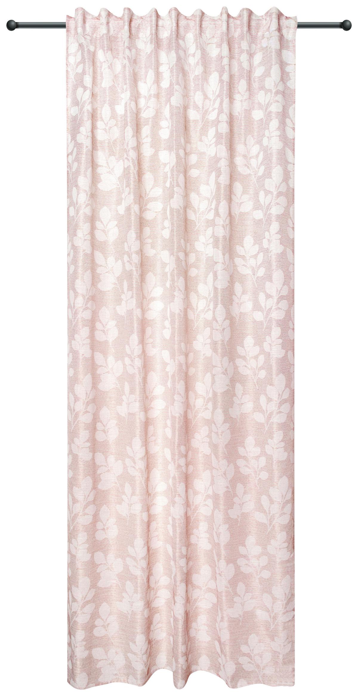 Fertigvorhang Lola - Rostfarben, ROMANTIK / LANDHAUS, Textil (140/245cm) - James Wood