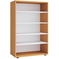 Botník Lona Xl, barvy buku - černá/barvy buku, Konvenční, kompozitní dřevo/plast (70/110/37cm) - MID.YOU