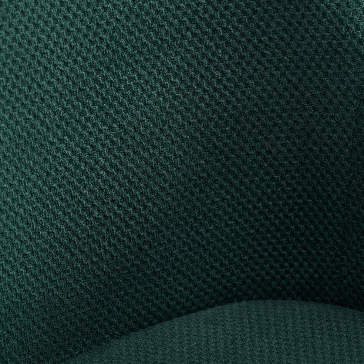 Armlehnstuhl Amanda Grün/schwarz Gepolstert - Schwarz/Grün, LIFESTYLE, Textil/Metall (56/87/60cm) - MID.YOU