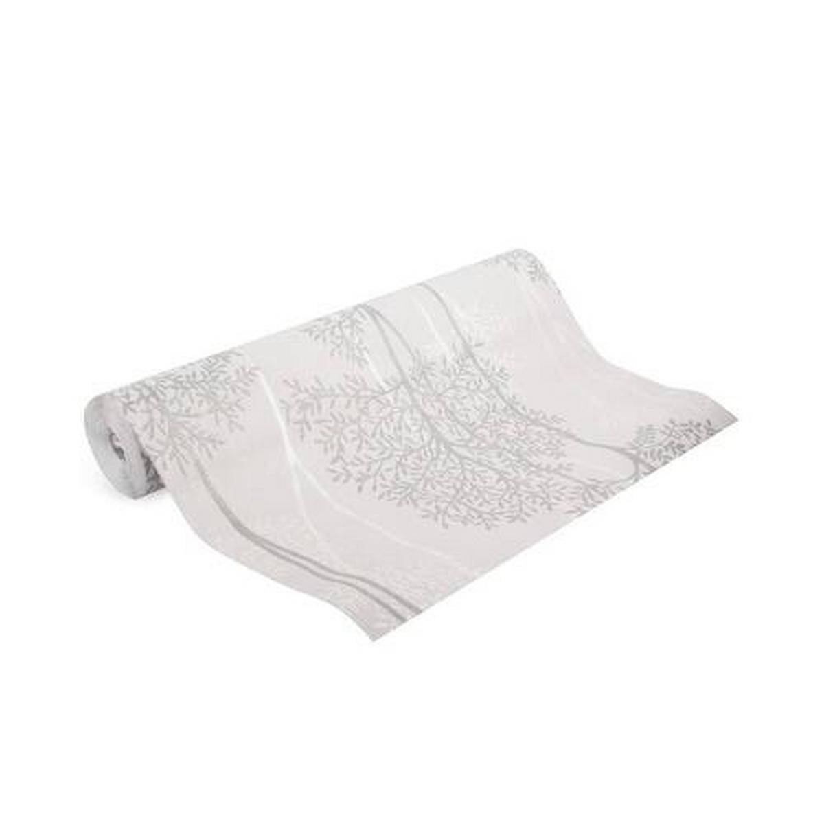 Vliestapete 33-287 - Grau, Basics, Papier/Kunststoff (52/1005cm)
