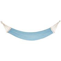 Hängematte Java - Blau, KONVENTIONELL, Holz/Textil (90/200cm) - Ondega