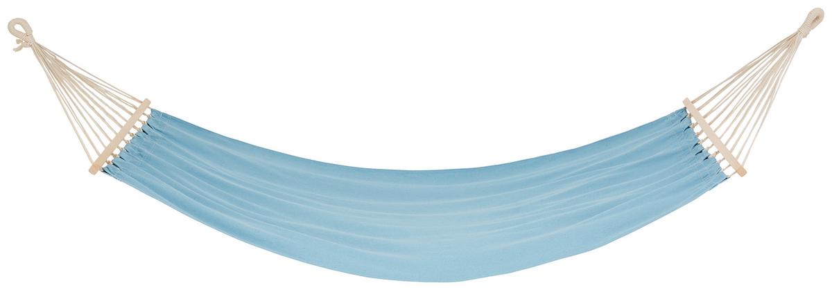 Hängematte Java - Blau, KONVENTIONELL, Holz/Textil (90/200cm) - Ondega