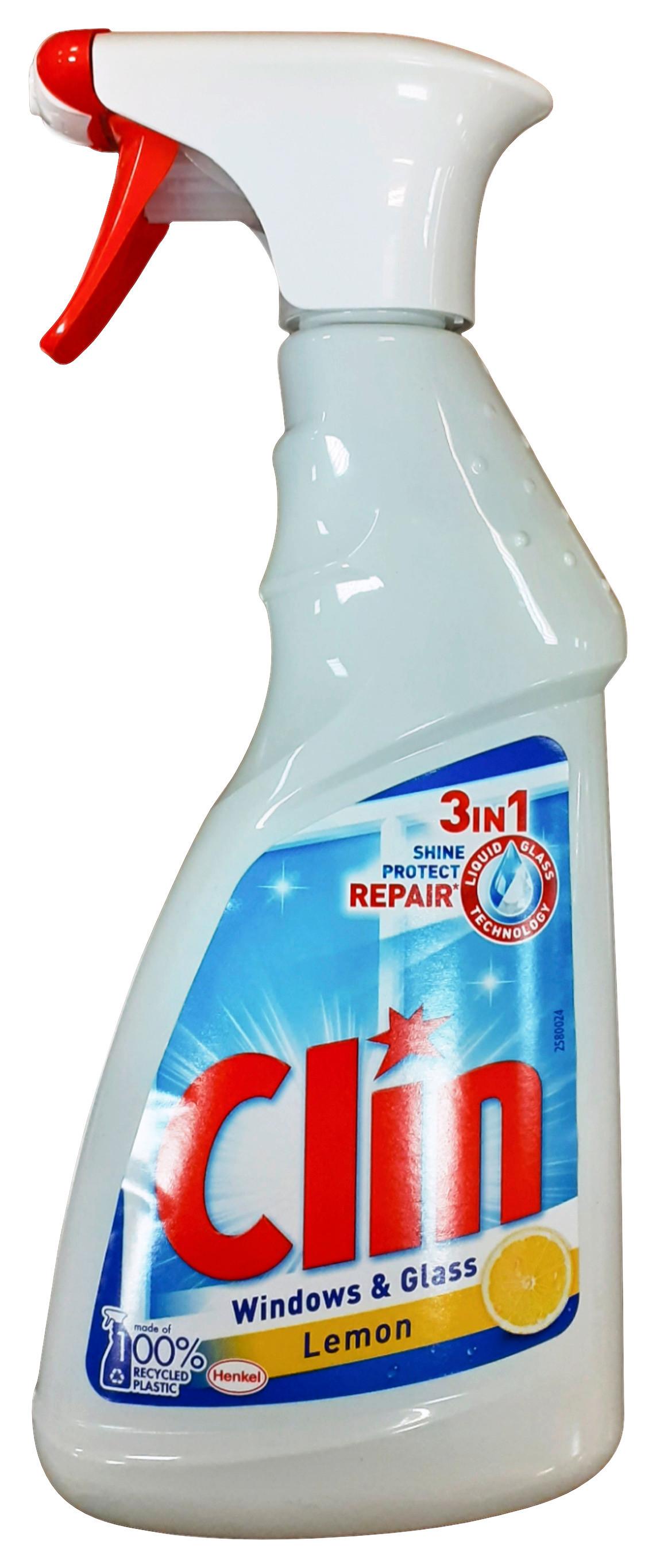 Üvegtisztító Kb. 500ml - műanyag (500ml)