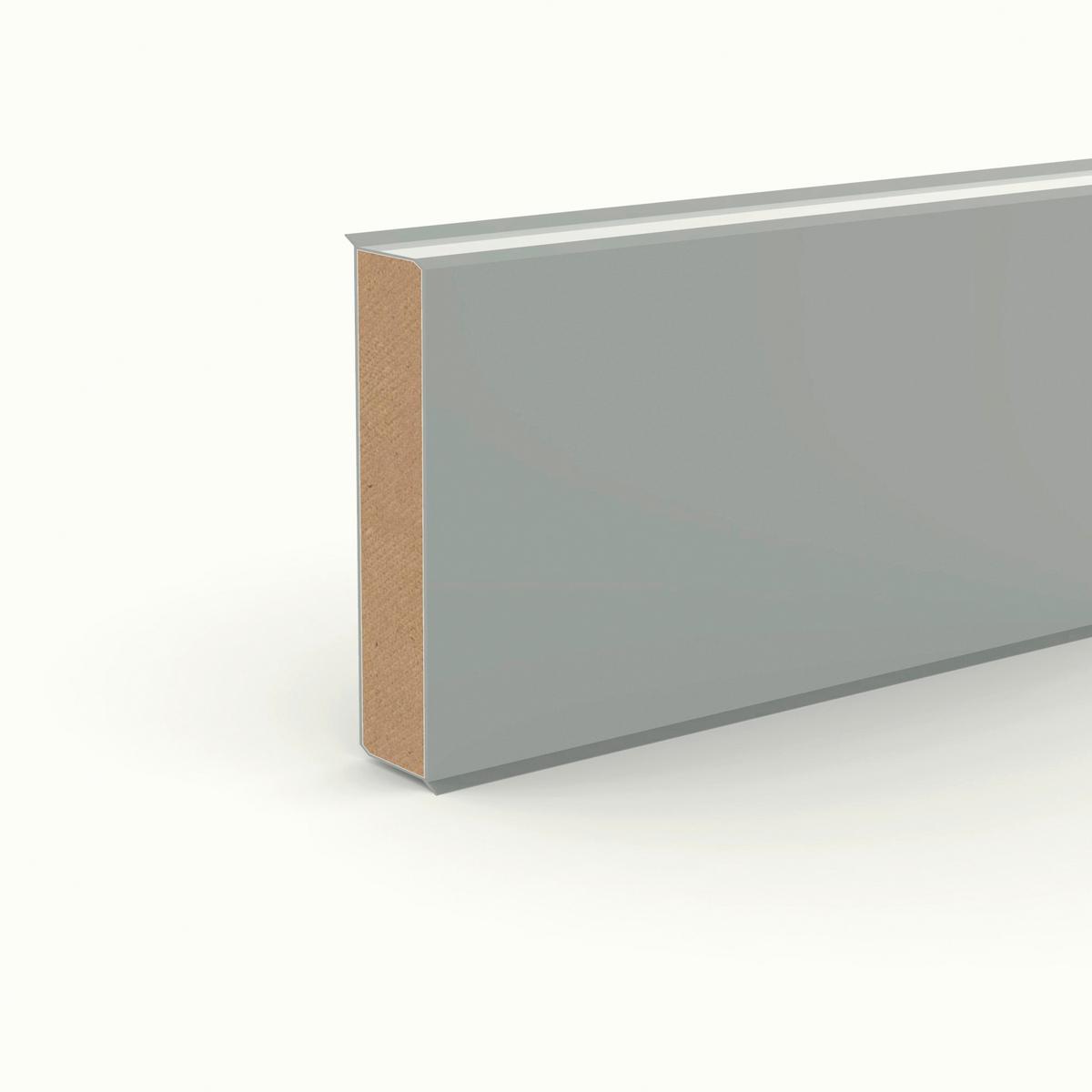 Sockelleiste Doellken Cubu60 Abruzzo - Blaugrau, Basics, Holzwerkstoff (250/1.3/6cm)