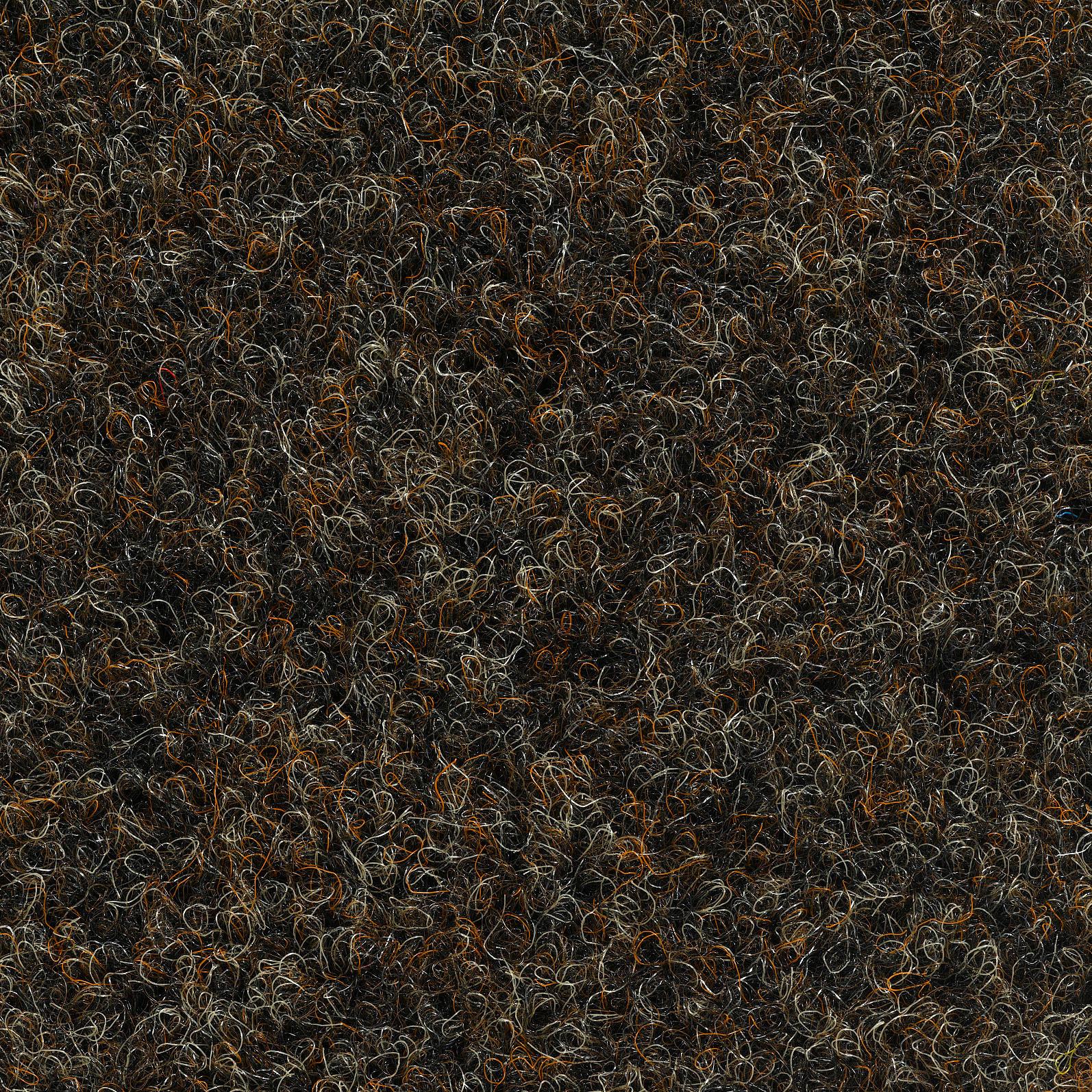 Teppichfliese Braun Solid Vel 50x50 Cm Florhöhe 4 Mm