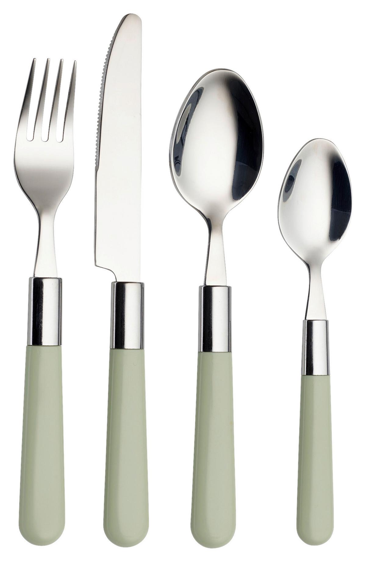 Besteckset Echtwerk Besteckset "bistro" - Grün, Design, Metall - Echtwerk