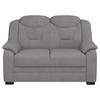 2-sitzer-sofa Marcus Sparta Hellgrau - Hellgrau/Schwarz, Basics, Textil (138/99/99cm) - MID.YOU