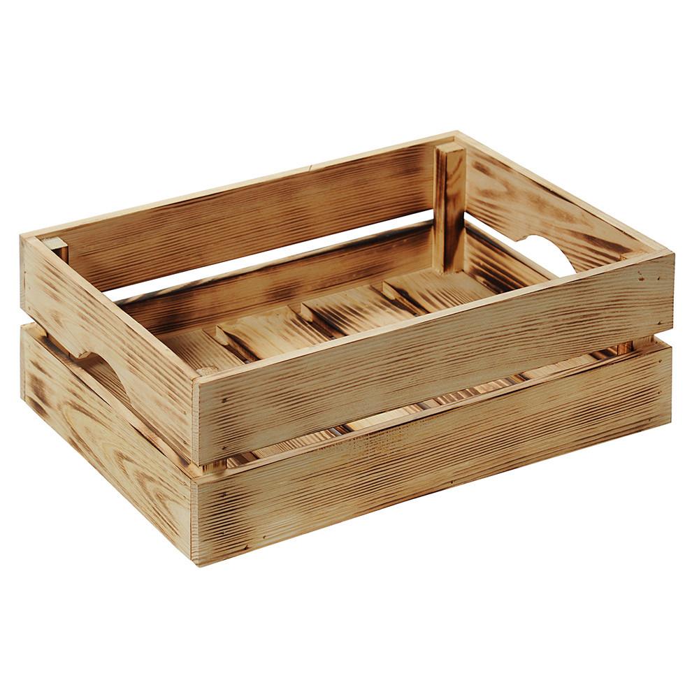 Aufbewahrungsbox Naturfarben Kiefer BxHxT: ca. 40x15x30 cm