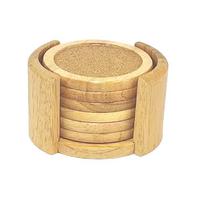 Untersetzerset James - Naturfarben, Basics, Holz (11/6,5cm) - James Wood