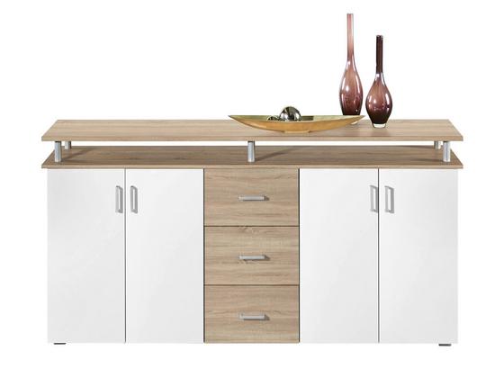 Komoda Sideboard Lift - bílá/barvy dubu, Moderní, dřevěný materiál (178/90/38cm) Komoda Sideboard Lift - bílá/barvy dubu, Moderní, dřevěný materiál (178/90/38cm)
