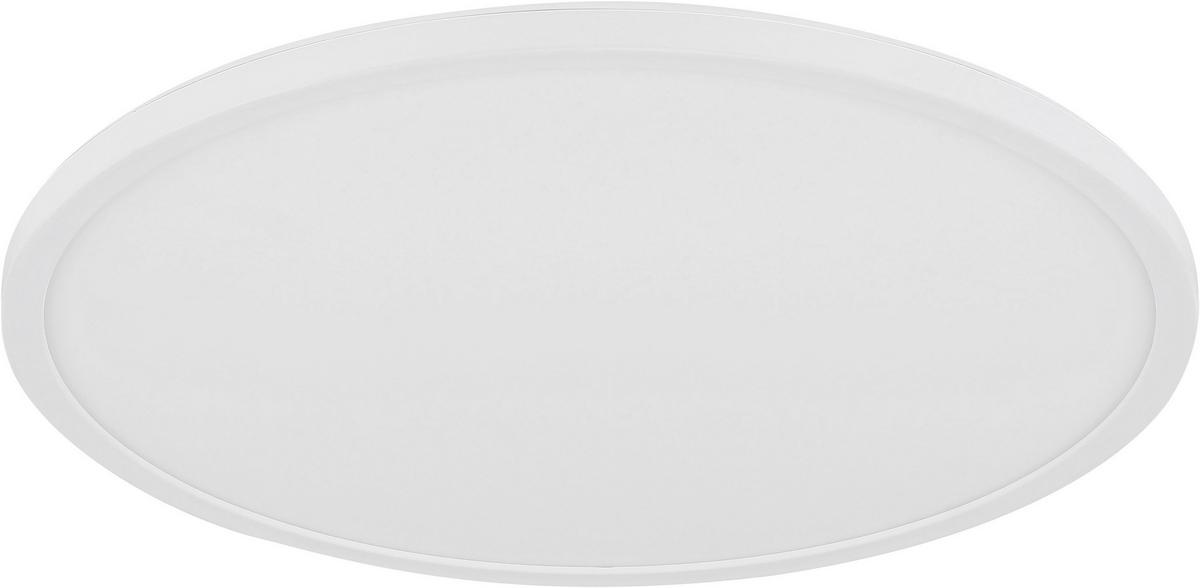LED-DECKENLEUCHTE MAURICE - Weiß, Basics, Kunststoff (42/2,8cm) - Luca Bessoni