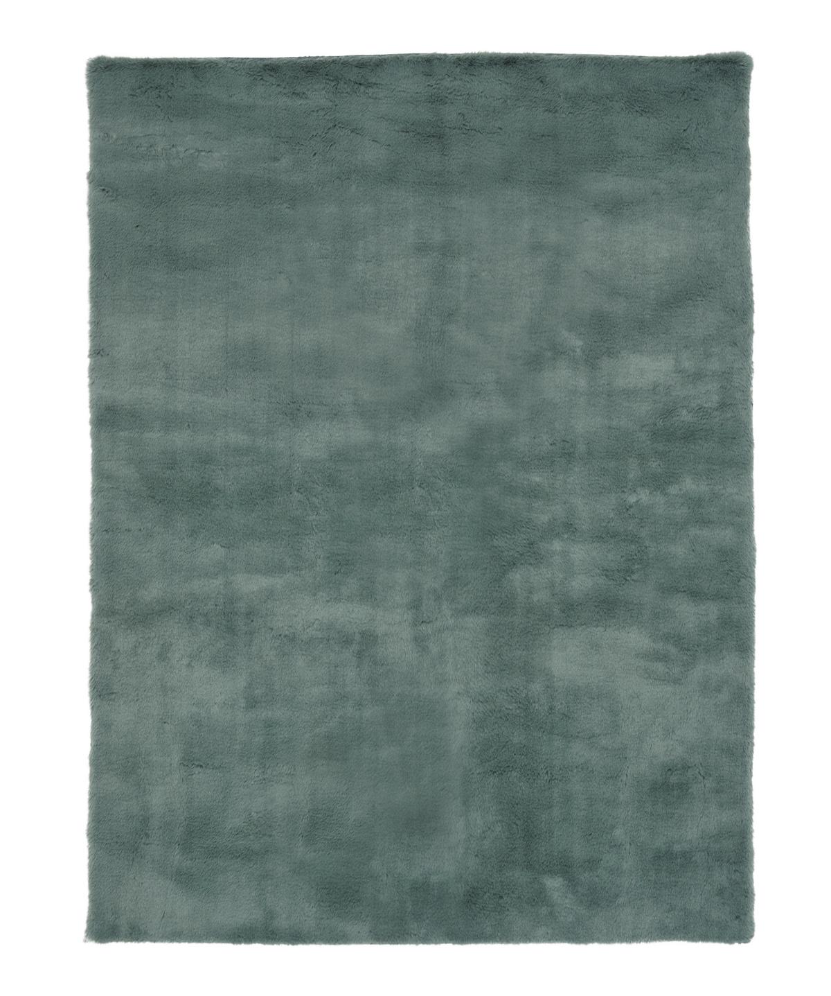 UMELÁ KOŽUŠINA Caroline 3, 160/220cm - zelená, textil (160/220cm) - Mömax