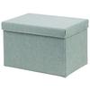 SKLÁDACÍ KRABICE CINDY - CA. 23L -EXT- - zelená, Moderní, karton/textil (38/26/24cm) - Mömax