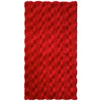 TEPPICH Rot, 100% Polyester - Rot, MODERN, Textil (80/150cm) - Luca Bessoni