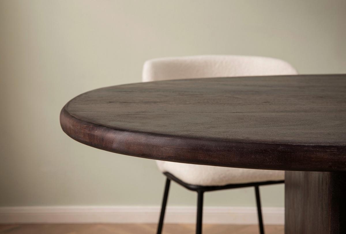 Esstisch Dunkelbraun L: 180 Cm - Dunkelbraun, Design, Holz (180/90/75cm) - MID.YOU