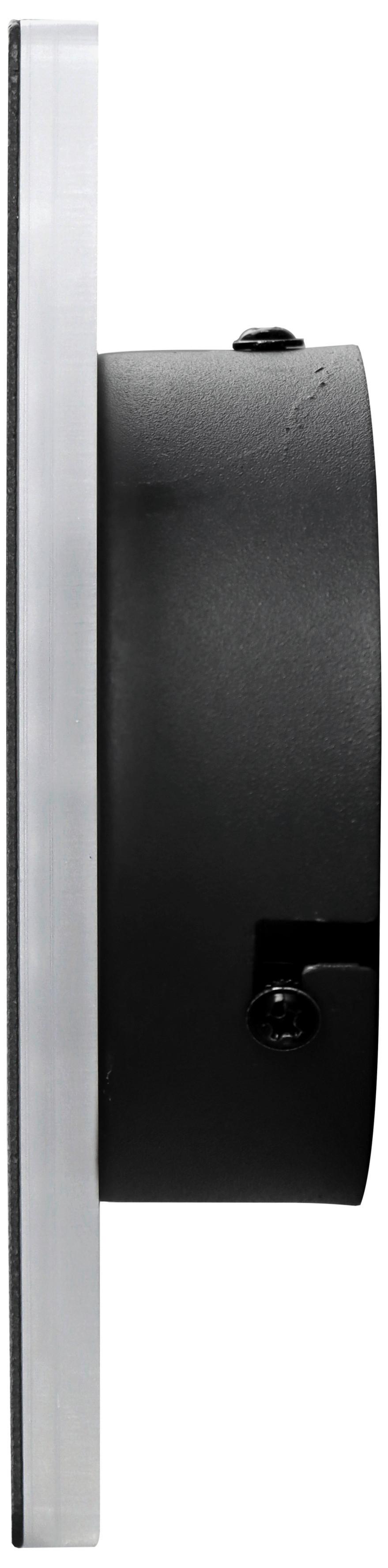 Außenwandleuchte 2528000381696 Tabit - Schwarz, Design, Metall (15/15/4cm)
