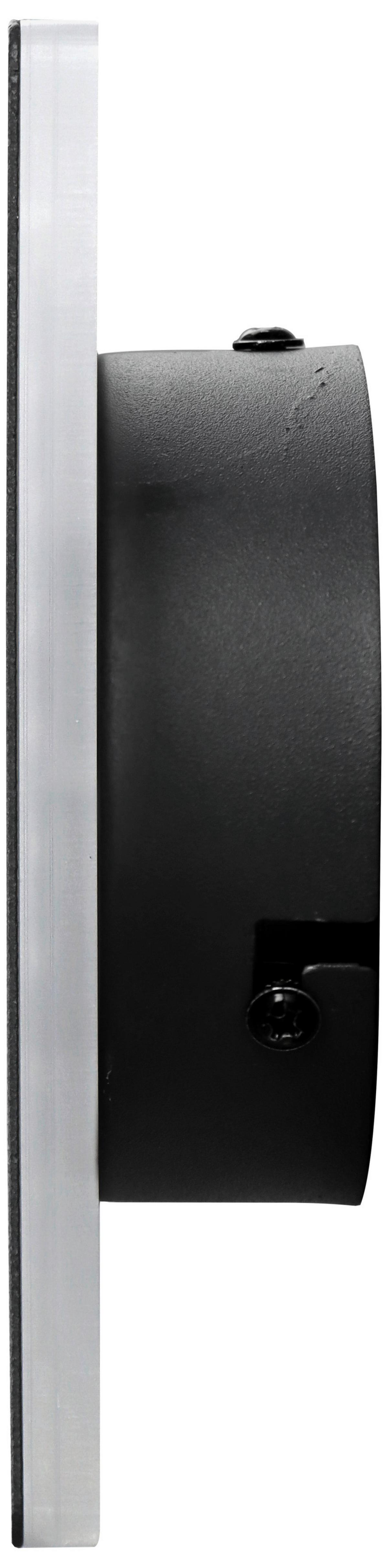 Außenwandleuchte 2528000381696 Tabit - Schwarz, Design, Metall (15/15/4cm)