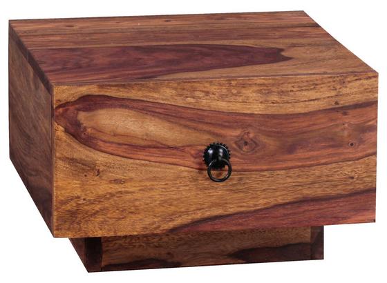 Nachtkästchen Mumbai B: ca. 40 cm - Sheeshamfarben, MODERN, Holz (40/25/40cm) - Carryhome Nachtkästchen Mumbai B: ca. 40 cm - Sheeshamfarben, MODERN, Holz (40/25/40cm) - Carryhome