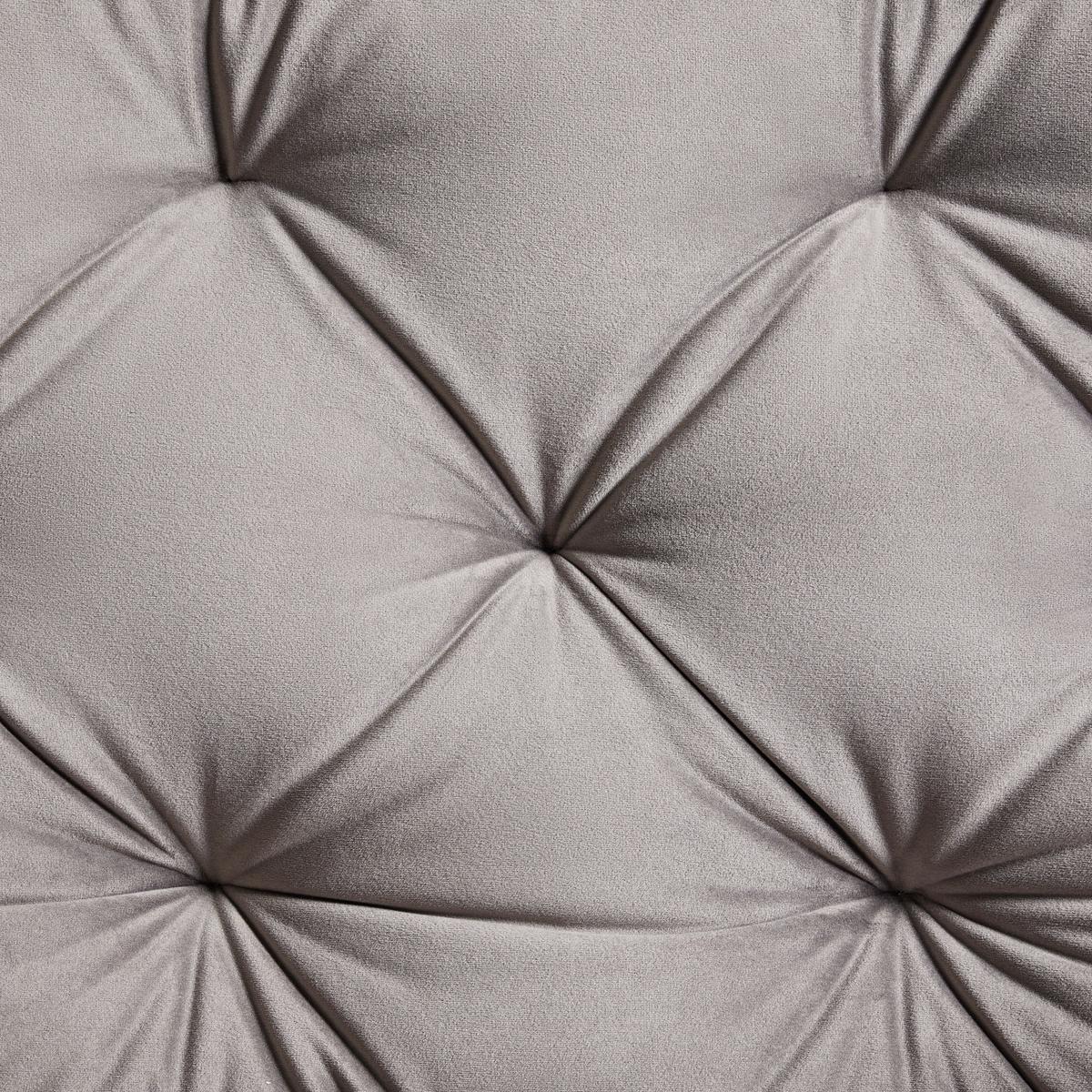 Židle EILEEN šedá - šedá/černá, Lifestyle, kov/textil (68/86/64cm) - Premium Living