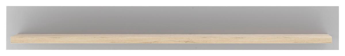 Wandboard Chambord Hellgrau/Eiche Dekor B: 150cm - Eichefarben/Hellgrau, Design, Holzwerkstoff (150/20/19cm) - MID.YOU