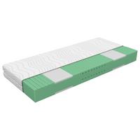 Komfortschaummatratze Nizza 120x200 cm H3 H: 21 cm - Weiß, Textil (120/200cm) - Primatex Deluxe