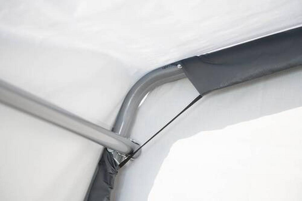 Zeltgarage Garage-In-A-Box 18,3m² - Grau, Basics, Kunststoff (300/240/610cm)