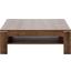 Konferenční Stolek Tokio/lacjum - barvy dubu/jílová barva, Moderní, kov/dřevěný materiál (120/43/75cm) - Based