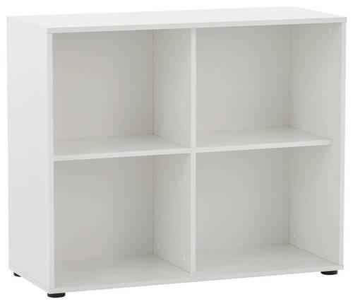 Aktenschrank Holzwerkstoff Weiß B: 100,1 cm - Weiß, MODERN, Holzwerkstoff (100,1/83,6/41cm) - MID.YOU