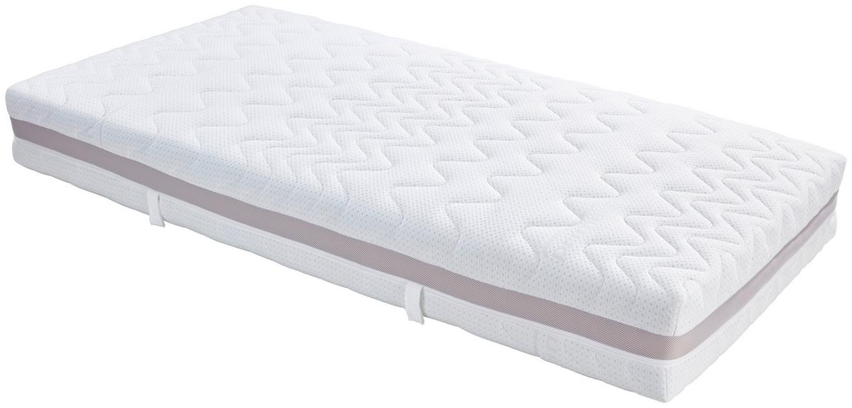 Taschenfederkernmatratze Superior Dream 90x200 Cm H3 - Weiß, KONVENTIONELL, Textil (90/200cm) - Livetastic