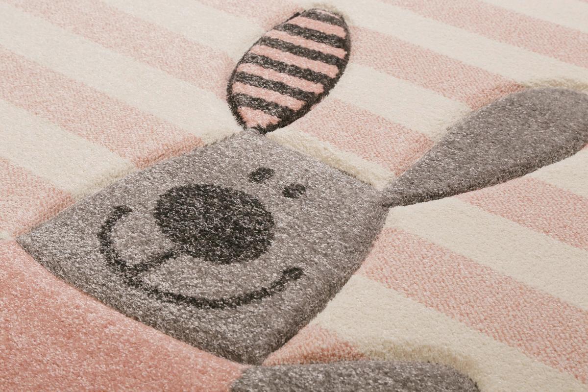 Kinderteppich Happy Friends - Rosa, Trend, Textil (200/290cm) - Sigikid