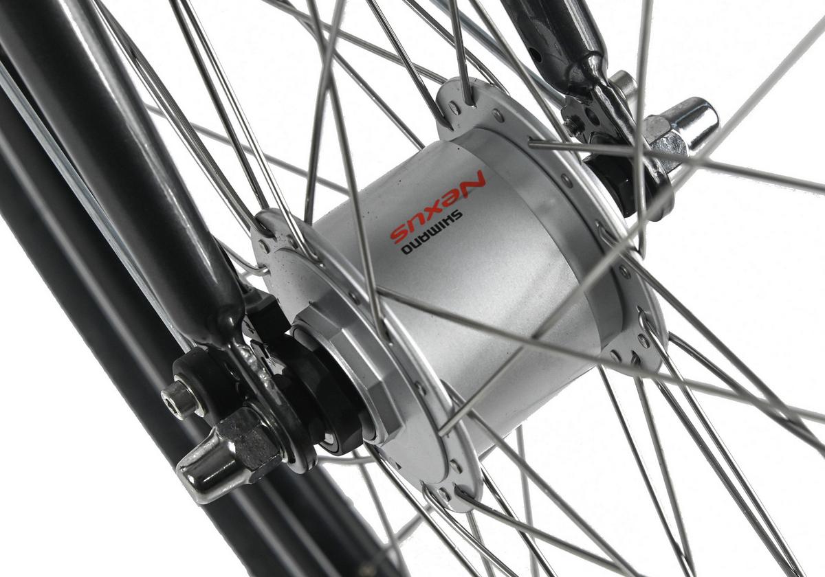 Dacapo Damenrad Padova 28 Zoll Rh 48 Cm - Schwarz, Basics, Metall (25cm)