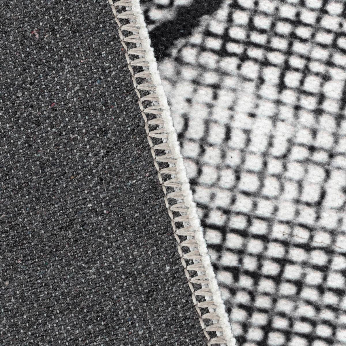 Webteppich Grau Fabius 160x230 Cm - Grau, Natur, Textil (160/230cm)