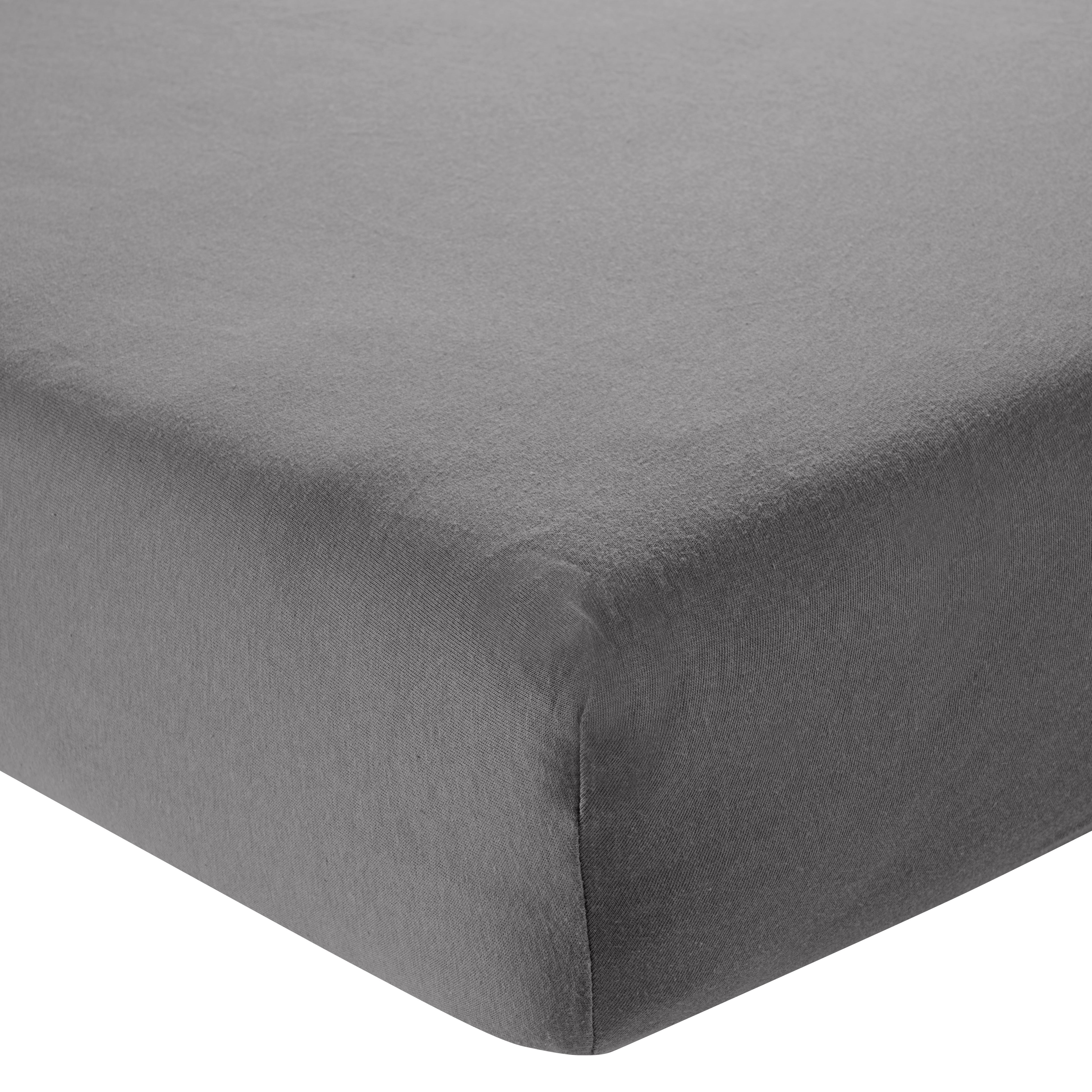 Napínacia plachta Basic, 140-160/200/28cm - antracitová, Modern, textil (140/200cm) - Modern Living