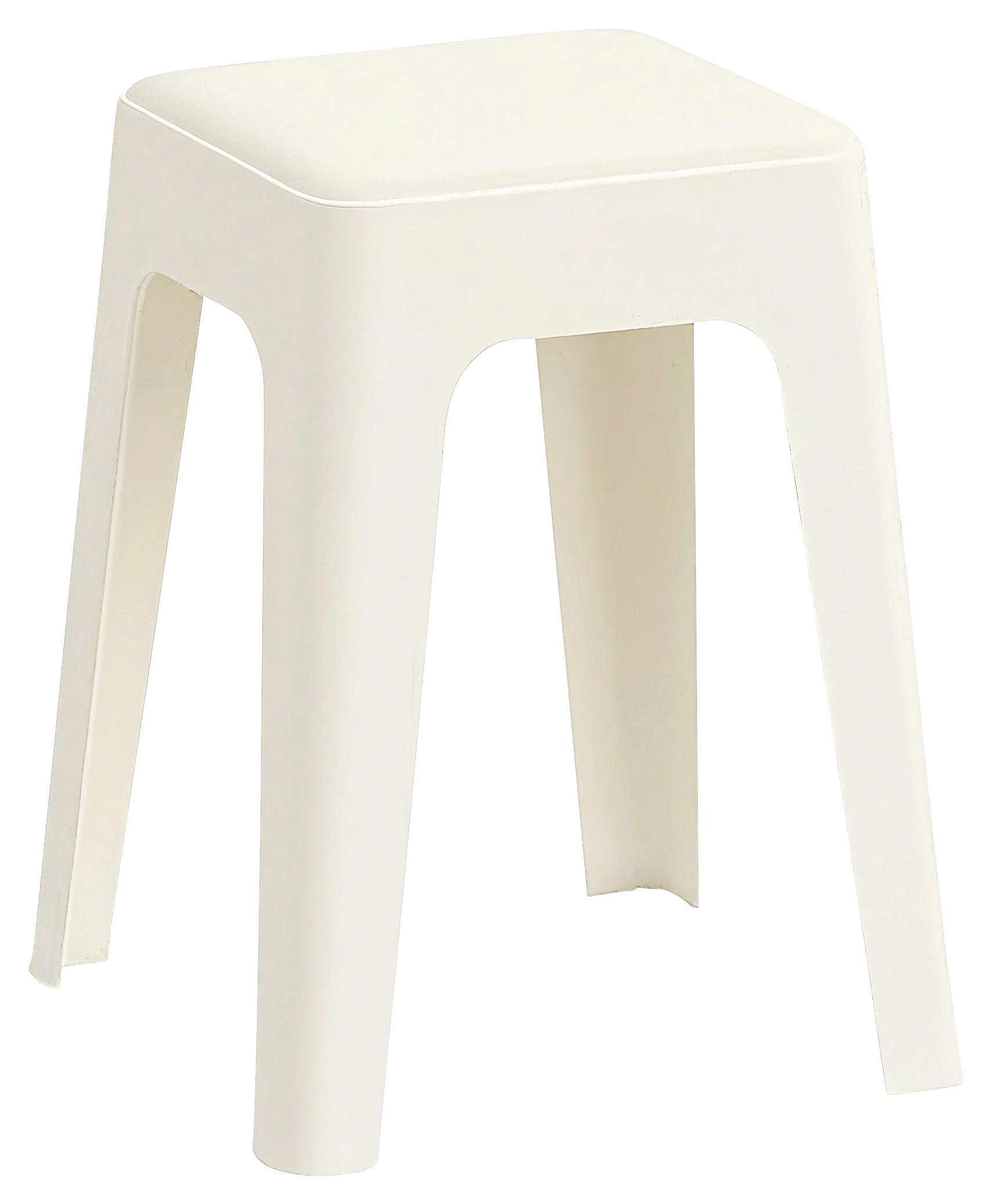 Hocher Bern B: 25 Cm Weiss - Weiß, Trend, Kunststoff (25/25/46cm)