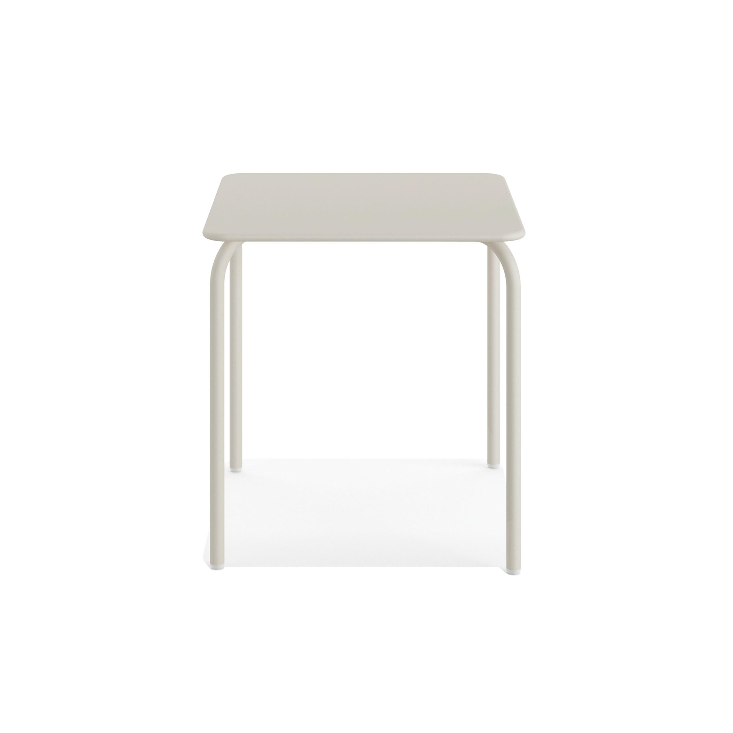 Balkontisch Olly Terrassentisch - Beige, Basics, Metall (70/70/73cm)