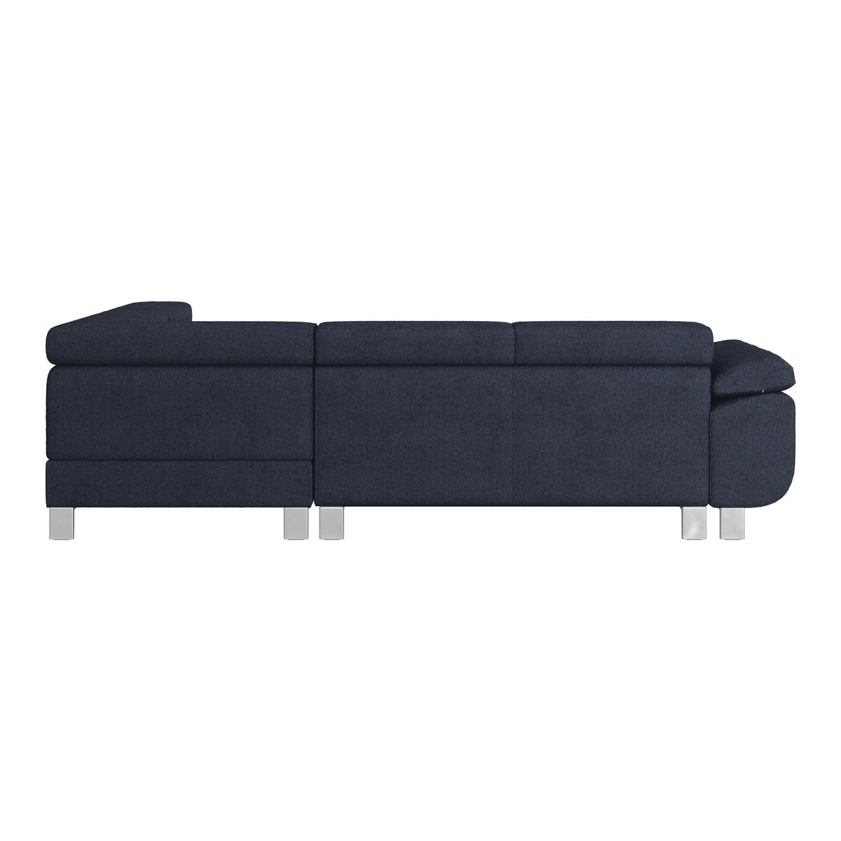 Ecksofa Savona - Dunkelblau, MODERN, Textil (270/230cm) - Ondega