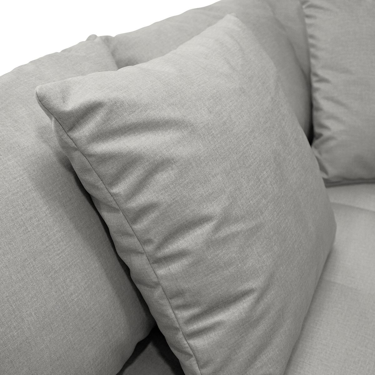 Ecksofa Pruno, Grau S: 174x247 Cm - Schwarz/Grau, Design, Textil (174/247cm) - MID.YOU