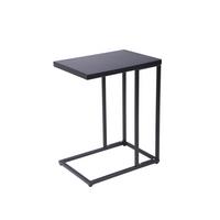 Gartenbeistelltisch Dorea - Schwarz, Basics, Metall (43/30,5/56,5cm) - Gardenson