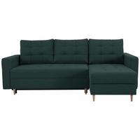 Ecksofa Asti Petrol S: 232x141 Cm - Petrol, Design, Textil (232/141cm) - MID.YOU