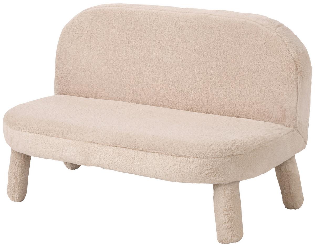 Dětská lavice CORTO potah béžový - béžová, Moderní, dřevo/textil (84/48/45cm) - Mömax