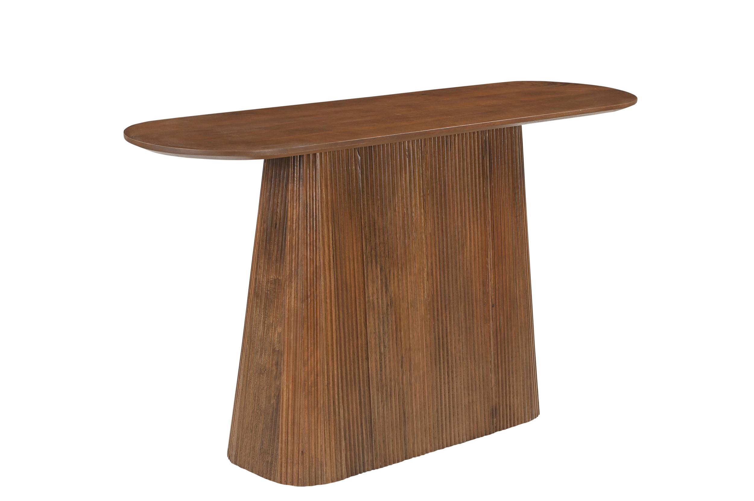 KONSOLENTISCH Naturfarben L: 140cm - Naturfarben, Design, Holz (140/40/76cm) - MID.YOU