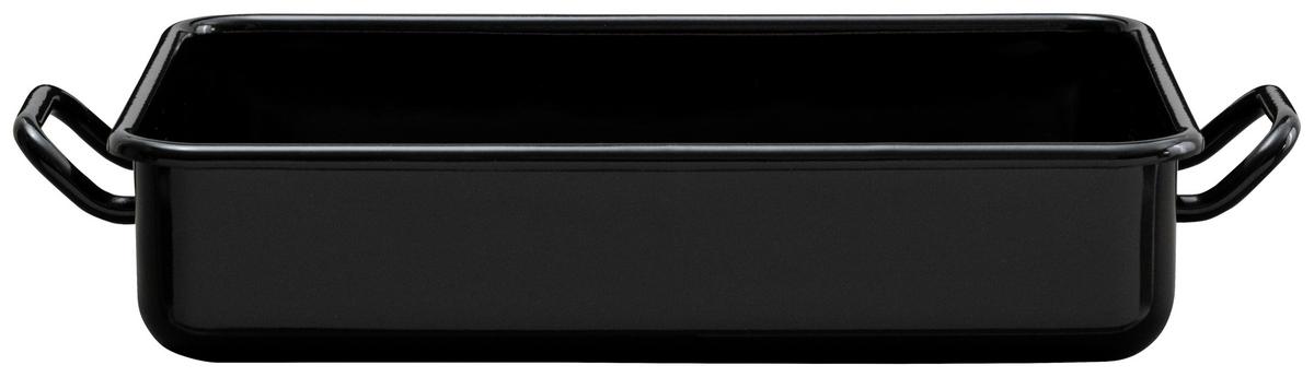 Minipfanne Mini Back-& Servierform - Schwarz Hochglanz, Basics, Metall (23/15/5cm) - Riess