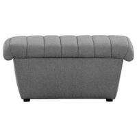 Hocker Looks Viii - Graubraun/Schwarz, Design, Textil (90/43/105cm) - LOOKS by W.Joop